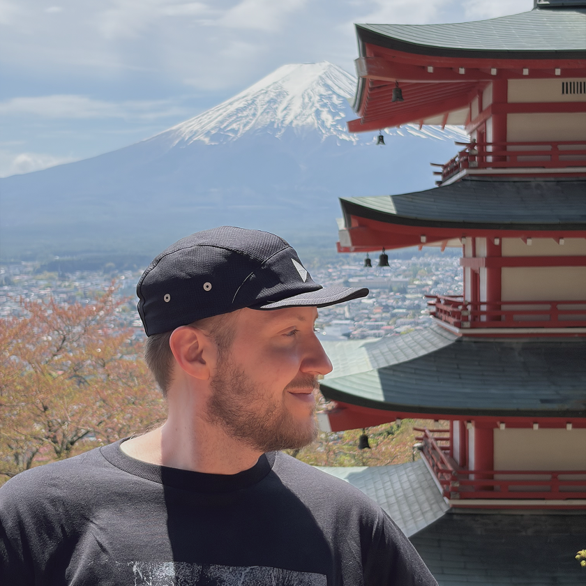 Nikita in Fujiyoshida, Japan